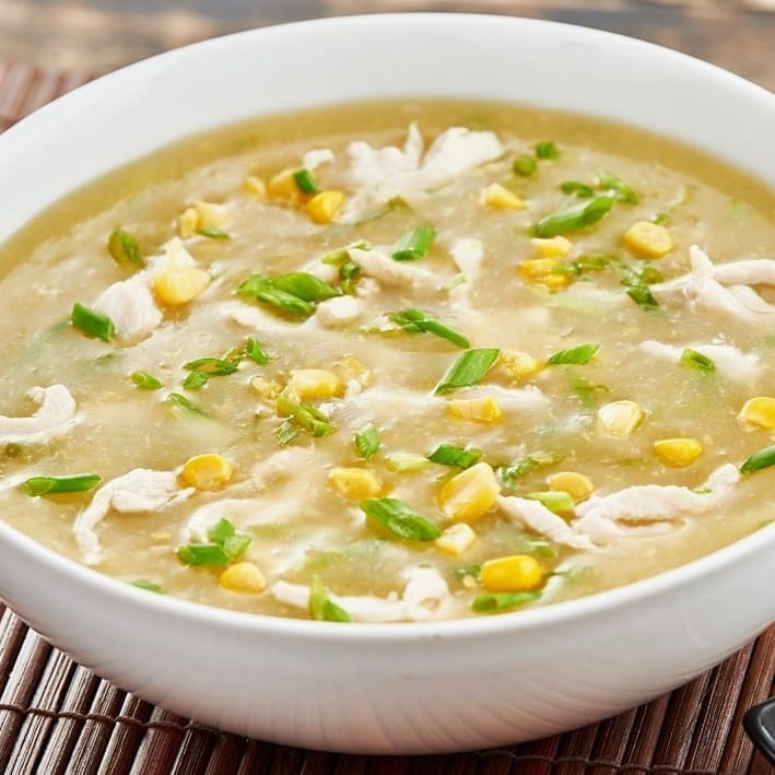 Chicken Corn Soup.